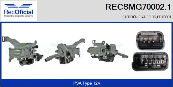 EGR Module (RECSMG70002.1)
