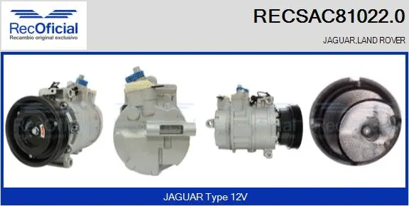 Compressor, air conditioning (RECSAC81022.0)