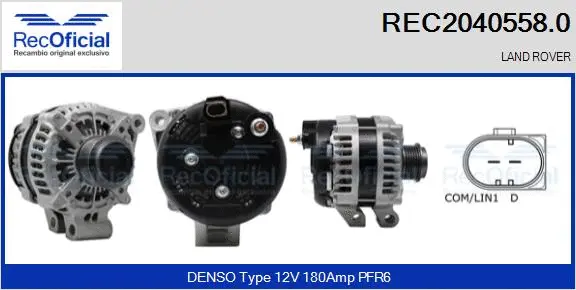 Alternator (REC2040558.0)