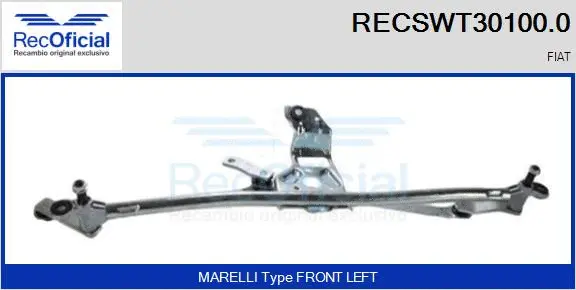 Wiper Linkage (RECSWT30100.0)