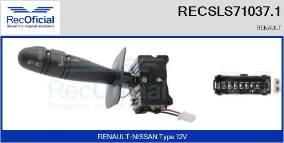 Steering Column Switch (RECSLS71037.1)