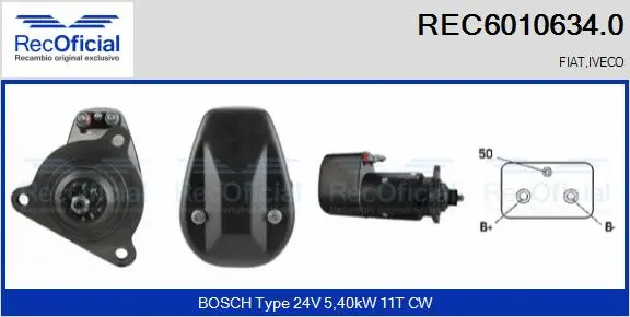 Starter (REC6010634.0)