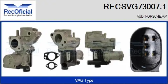 EGR Valve (RECSVG73007.1)