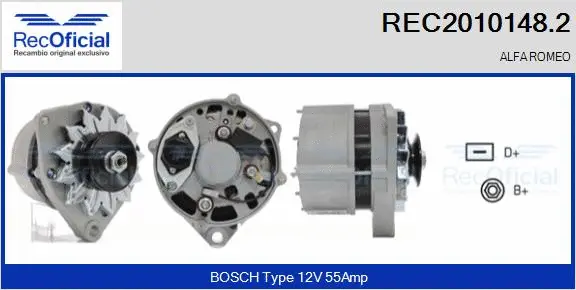 Alternator (REC2010148.2)