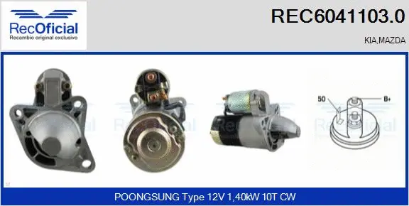 Starter (REC6041103.0)