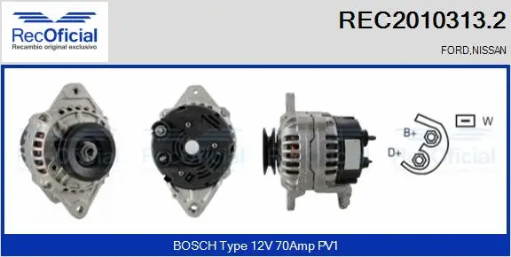 Alternator (REC2010313.2)