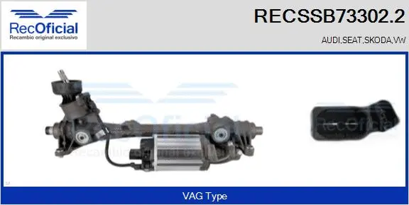 Steering Gear (RECSSB73302.2)