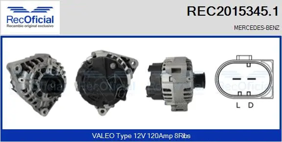 Alternator (REC2015345.1)