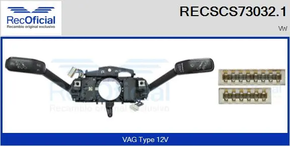 Steering Column Switch (RECSCS73032.1)