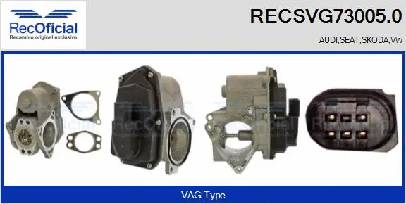 EGR Valve (RECSVG73005.0)