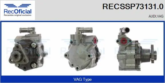 Hydraulic Pump, steering (RECSSP73131.0)
