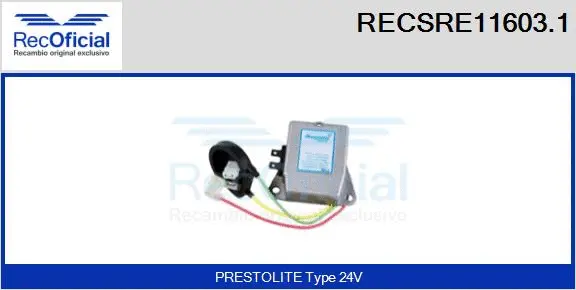 Alternator Regulator (RECSRE11603.1)