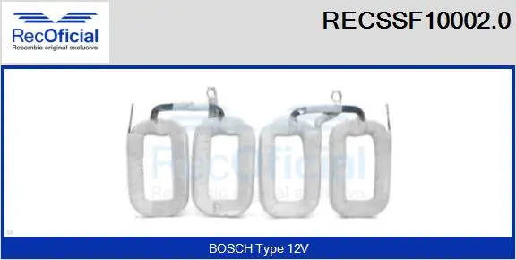 Field Winding, starter (RECSSF10002.0)