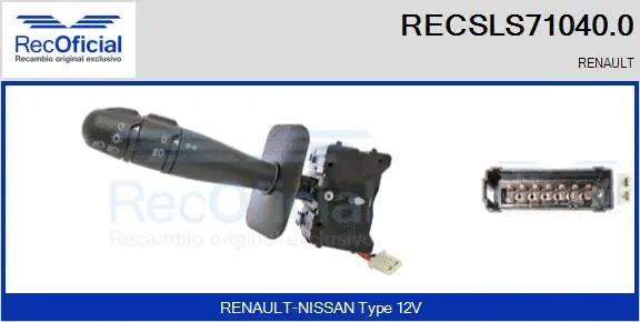 Steering Column Switch (RECSLS71040.0)