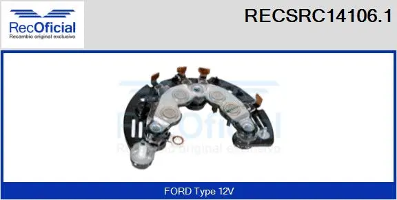 Rectifier, alternator (RECSRC14106.1)