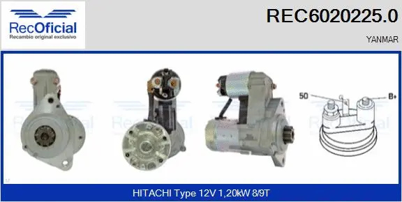 Starter (REC6020225.0)