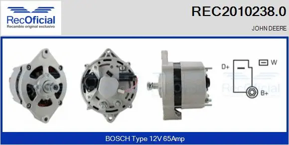 Alternator (REC2010238.0)