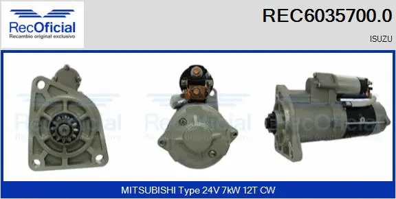 Starter (REC6035700.0)