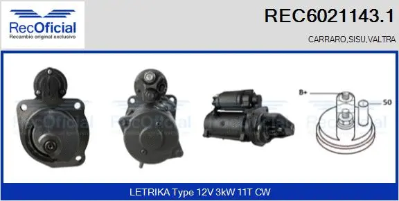 Starter (REC6021143.1)