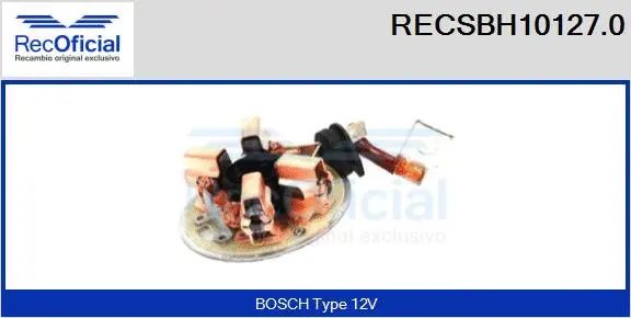 Holder, carbon brushes (RECSBH10127.0)