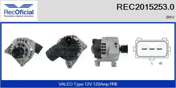 Alternator (REC2015253.0)