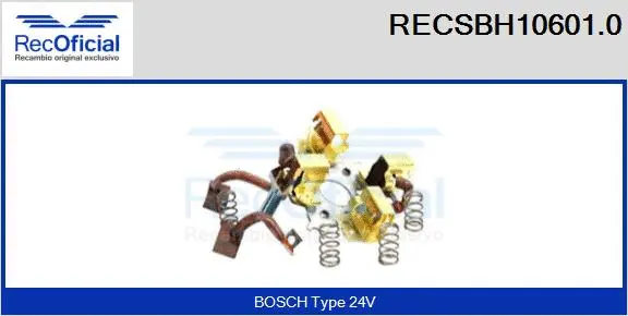 Holder, carbon brushes (RECSBH10601.0)