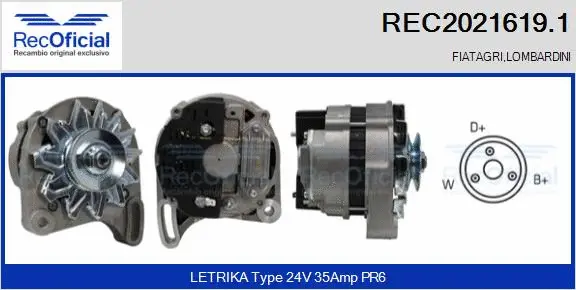 Alternator (REC2021619.1)