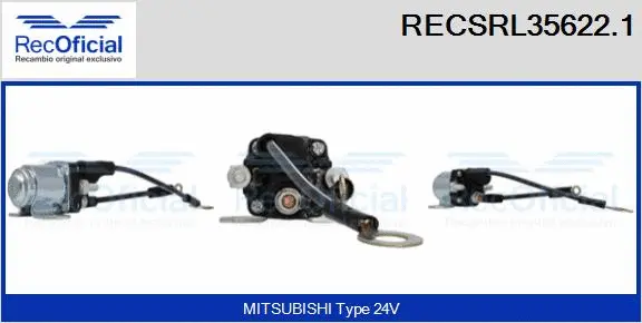 Relay, starter (RECSRL35622.1)