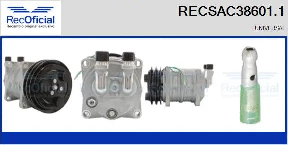 Compressor, air conditioning (RECSAC38601.1)