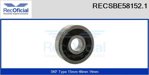 Bearing (RECSBE58152.1)