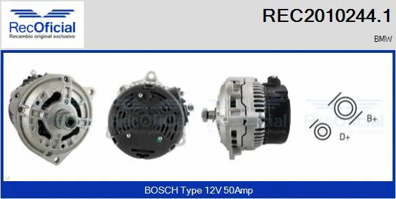 Alternator (REC2010244.1)