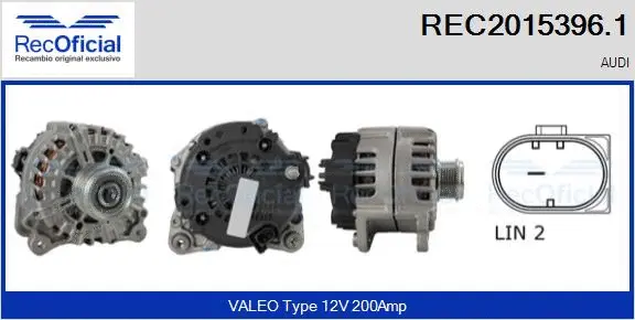 Alternator (REC2015396.1)