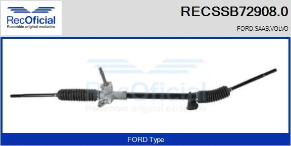 Steering Gear (RECSSB72908.0)