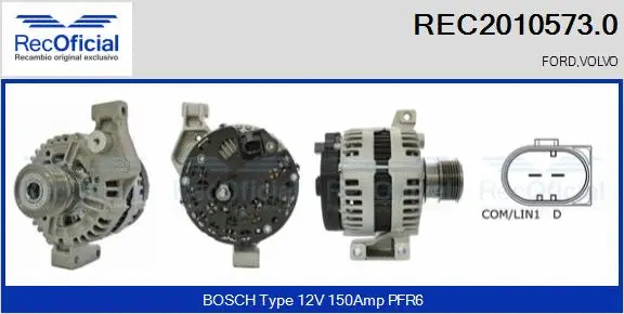 Alternator (REC2010573.0)