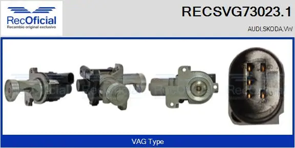 EGR Valve (RECSVG73023.1)