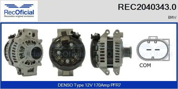 Alternator (REC2040343.0)