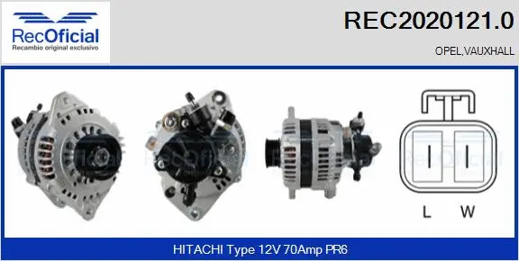 Alternator (REC2020121.0)