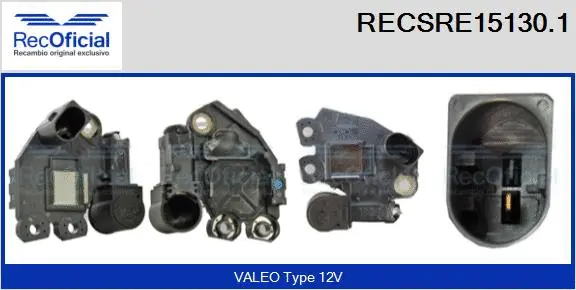 Alternator Regulator (RECSRE15130.1)