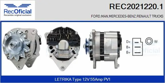 Alternator (REC2021220.1)