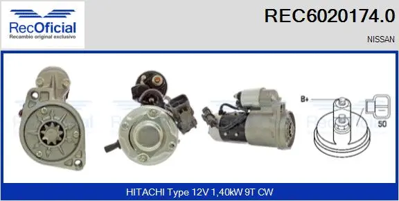 Starter (REC6020174.0)