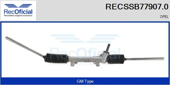 Steering Gear (RECSSB77907.0)
