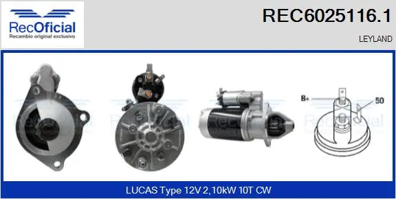 Starter (REC6025116.1)