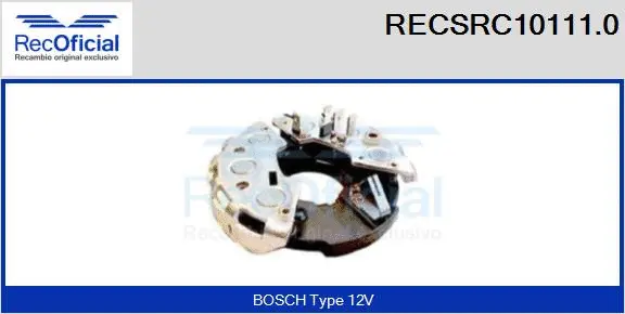 Rectifier, alternator (RECSRC10111.0)