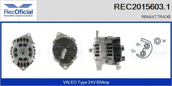 Alternator (REC2015603.1)
