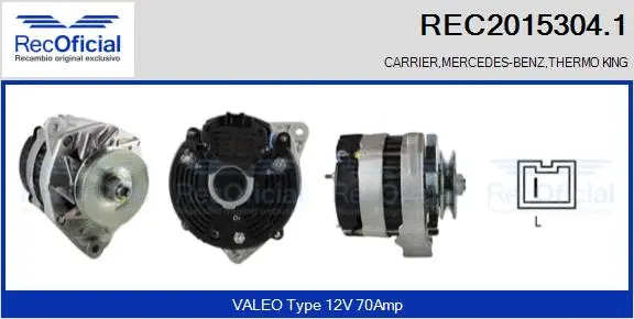 Alternator (REC2015304.1)