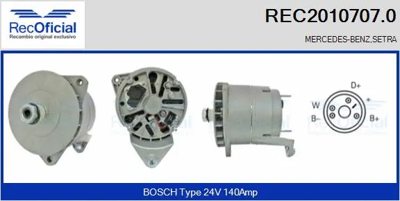 Alternator (REC2010707.0)