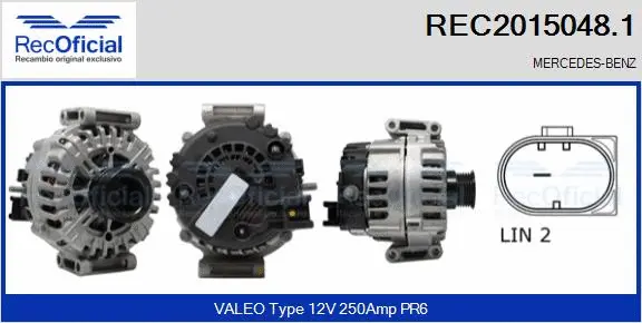 Alternator (REC2015048.1)