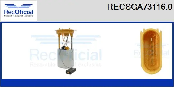 Fuel Feed Unit (RECSGA73116.0)