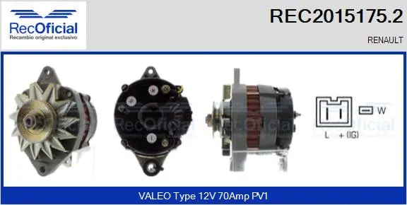 Alternator (REC2015175.2)