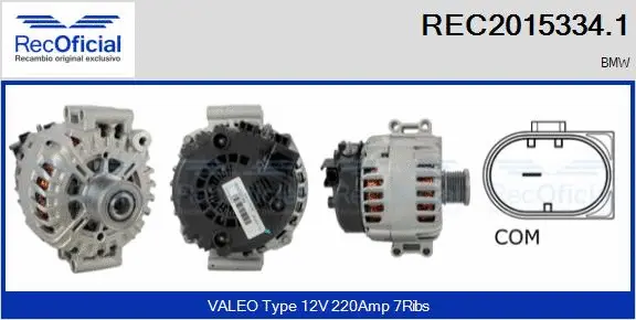 Alternator (REC2015334.1)